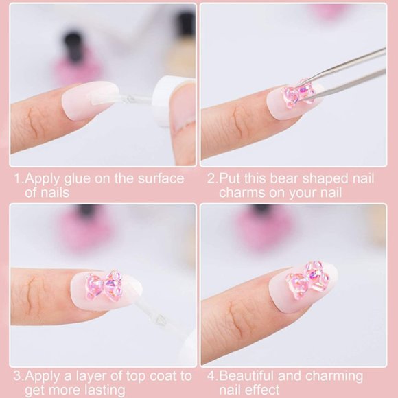 Irradiance 3D gummy bear nail charms - Picture 5 of 7